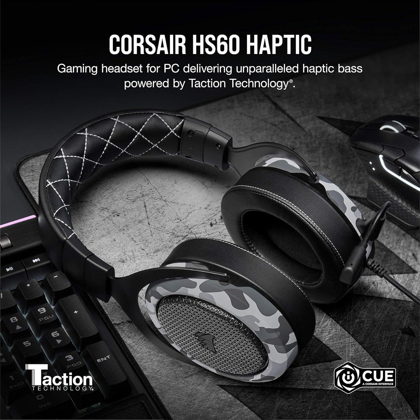 Corsair CA-9011225-NA HS60 Haptic Gaming Headset
