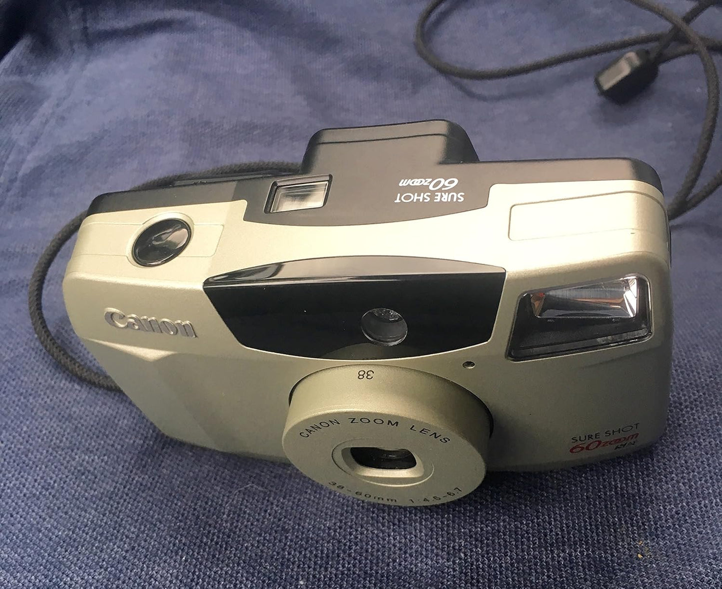 Canon SureShot 60 Zoom 35mm Point & Shoot Camera