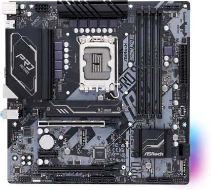 ASRock B660M PRO RS MicroATX Motherboard - Intel LGA1700