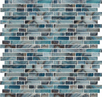 MSI Night Sky Interlocking Glass Tile Sample