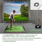 Elite Screens DIY10X20-IPW1145-F Golf Simulator Impact Screen 10'x20'