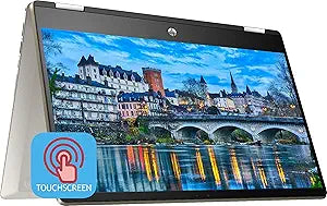 HP 14 Pavilion x360 Touchscreen Laptop - Fast — main product image