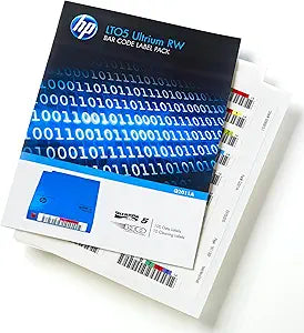 HP LTO5 Ultrium RW Bar Code Label Pack Q2011A — main product image
