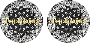 Magma 60689 Technics Slipmat Bandana 1 Black — main product image