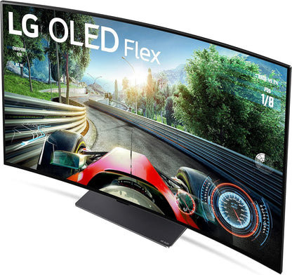 LG CRT2LG42LX3QPUA 42" OLED Flex Smart TV - 4K, Bendable, Renewed