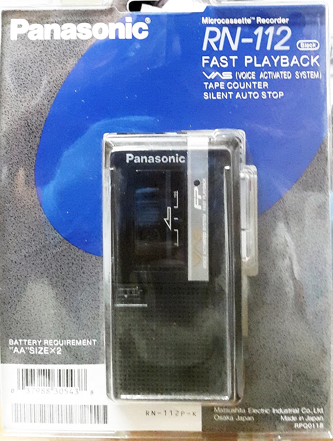 Panasonic RN112 Portable Microcassette Recorder