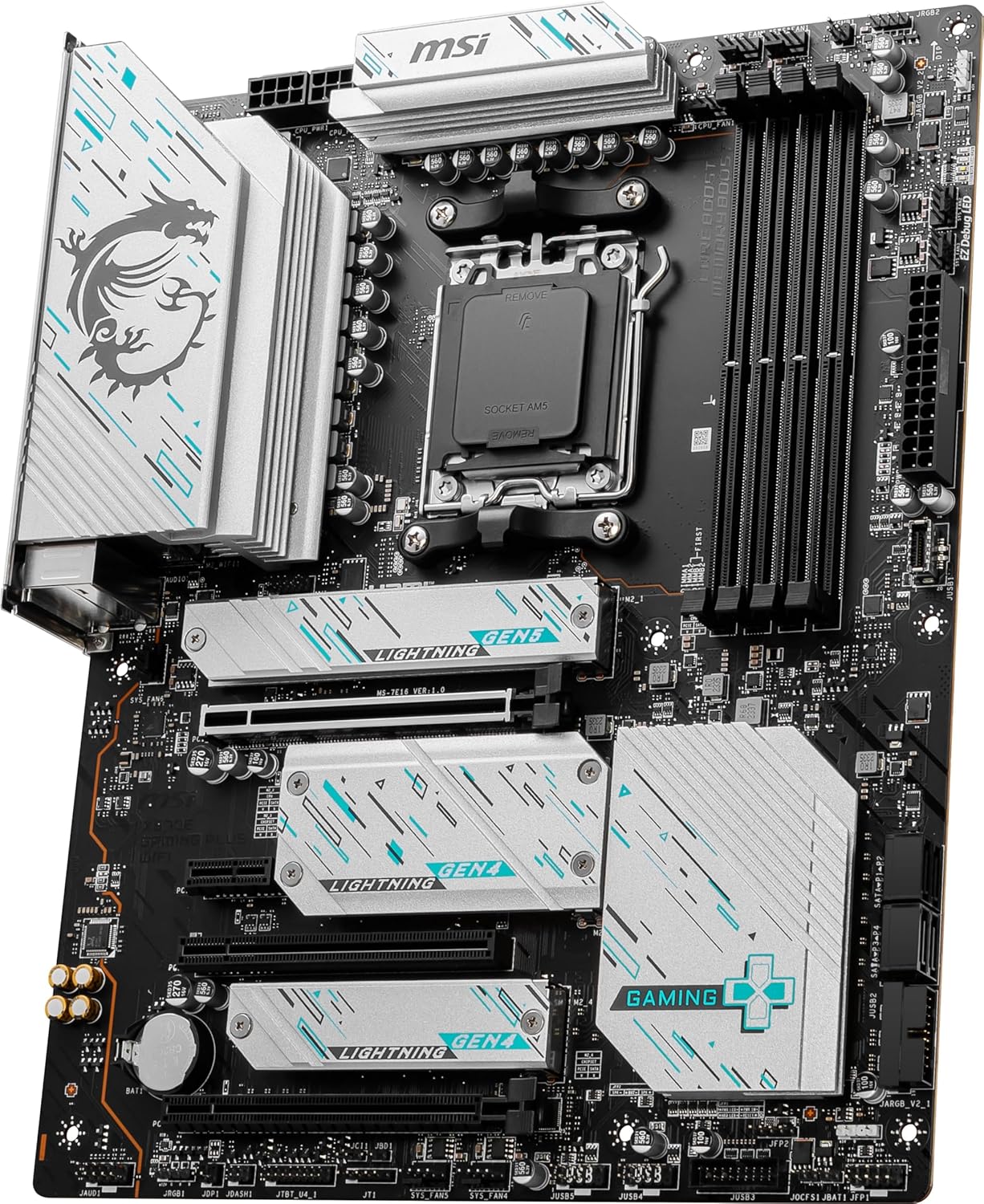 MSI X670E GAMING PLUS WIFI AMD Motherboard