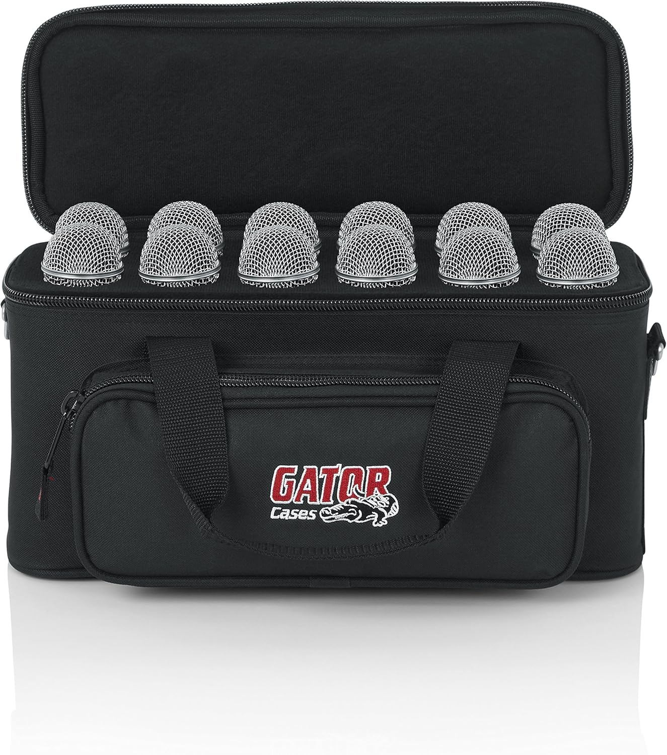 Gator Cases GM-12B Microphone Bag Padded Carry Case