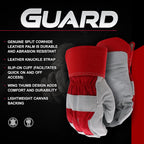 Boss Men's Guard Cowhide Leather Work Gloves