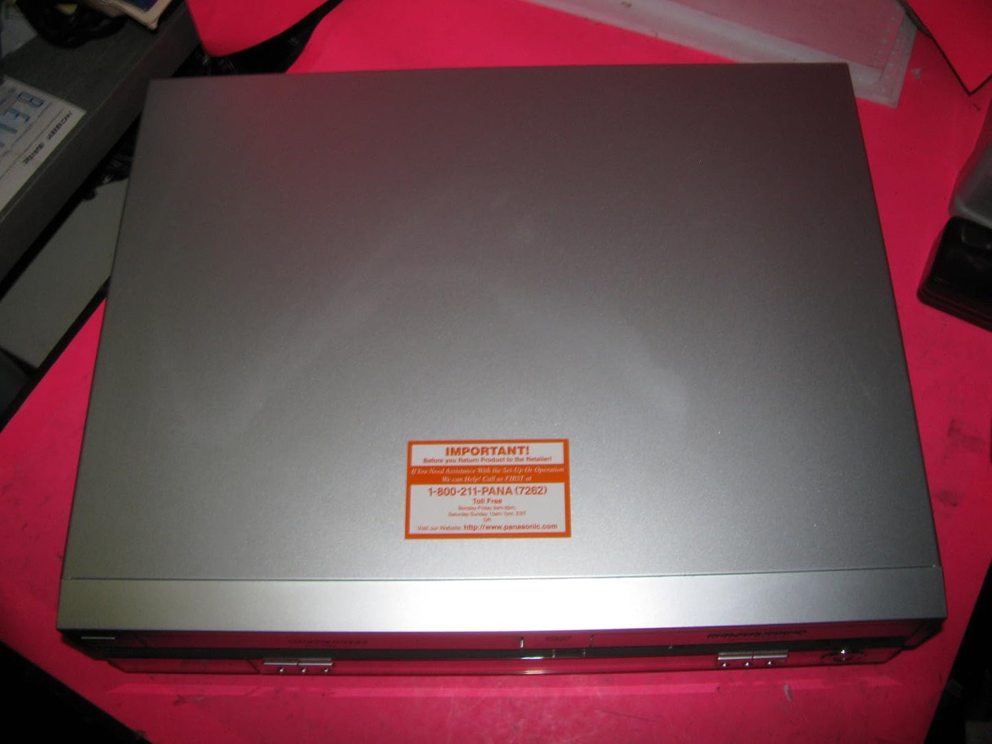 Panasonic DMRE75VS DVD Recorder/VCR Combo Progressive Scan
