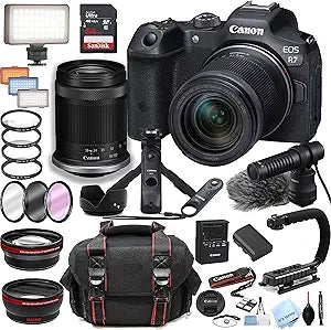 Canon EOS R7 Mirrorless Camera 18-150mm Content Creator Kit