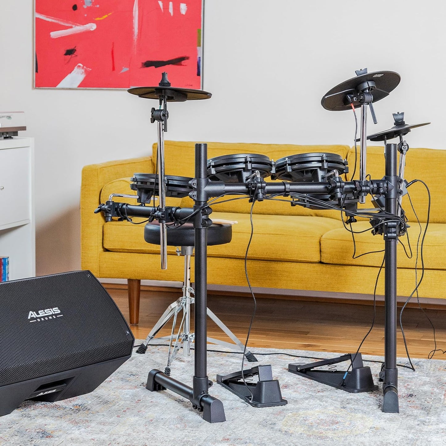 Alesis Turbo Mesh Kit Electronic Drum Set - Mesh Heads