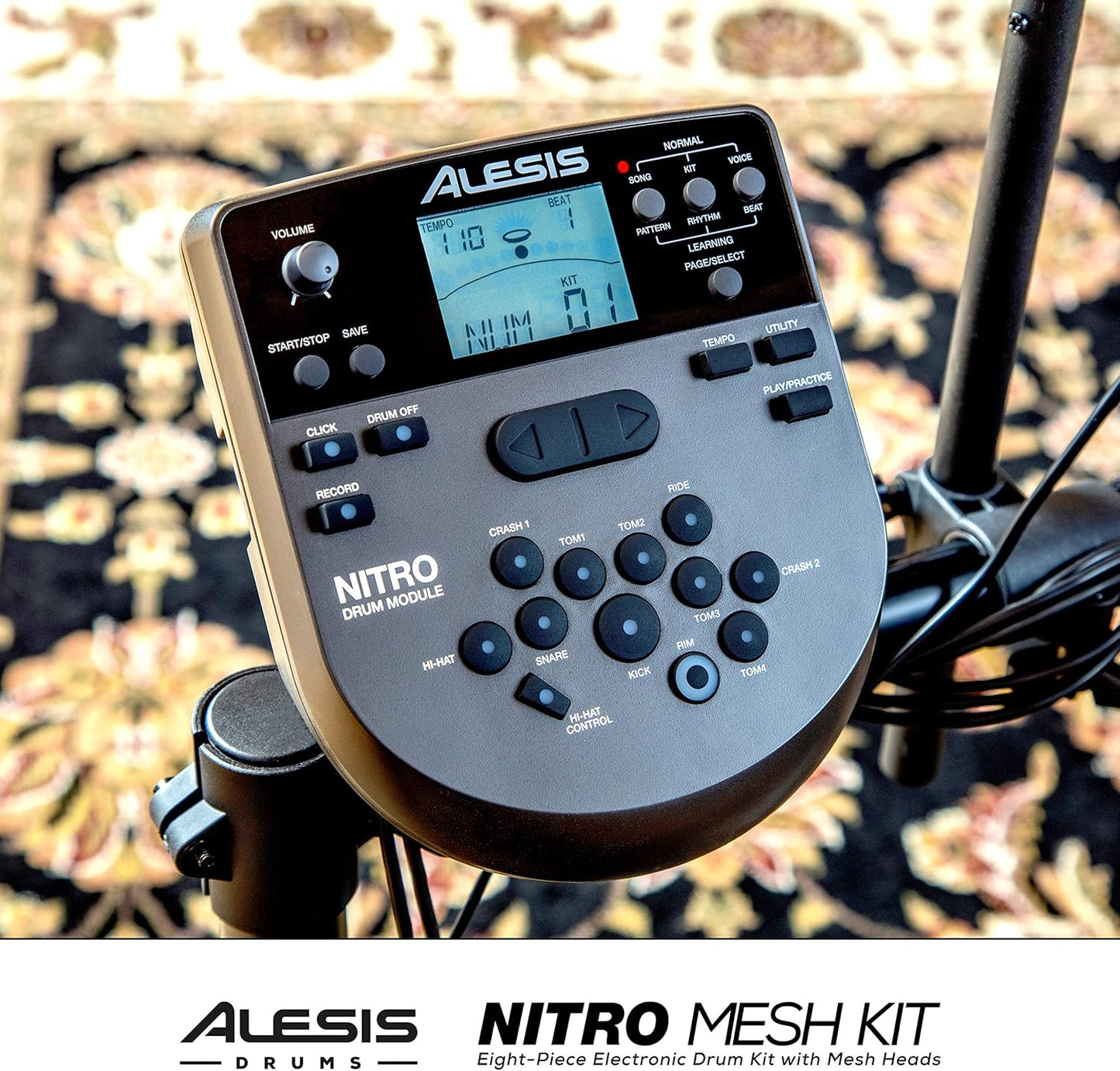 Alesis Nitro Mesh Kit Electronic Drum Set USB MIDI