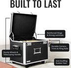 Vaultz VZ01270 Portable File Storage Box with Handle