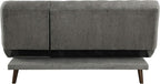 Lexicon 194840120780 Bowen Dark Gray Futon Sofa