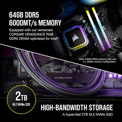 Corsair CS-9050077-NA Vengeance i7500 RTX 4090 Gaming PC