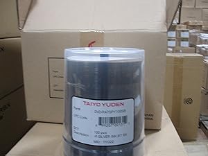 JVC LYSB0047PSZGA-CMPTRACCS Taiyo Yuden 8X DVD-R 4.7GB Printable