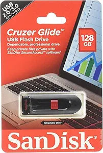 SanDisk SDCZ60-128G-A46 Cruzer Glide 128GB USB Flash Drive — main product image