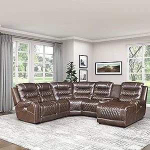 Lexicon 194840168768 Derringer Modular Power Reclining Sectional Sofa