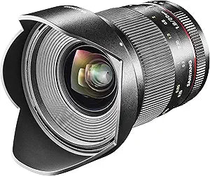 Samyang 7461 20mm F1.8 Canon Manual Focus Lens
