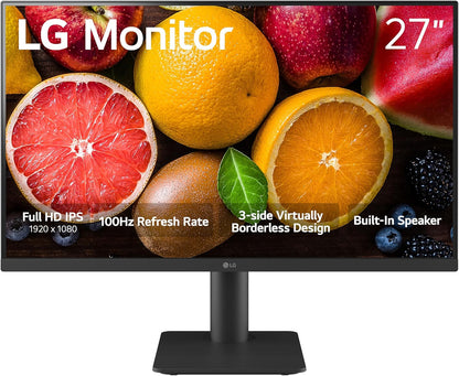 LG 27MS550-B 27" IPS 100Hz FHD Computer Monitor