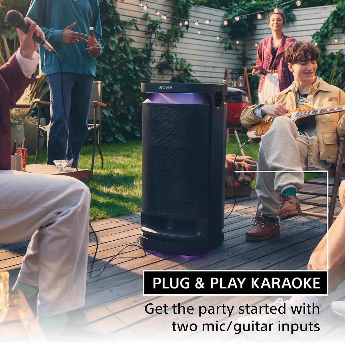 Sony SRS-XV900 X-Series Bluetooth Karaoke Party Speaker