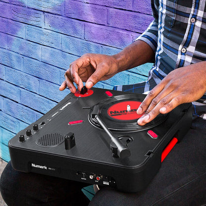 Numark PT01 Scratch Portable Turntable w/ Scratch Switch