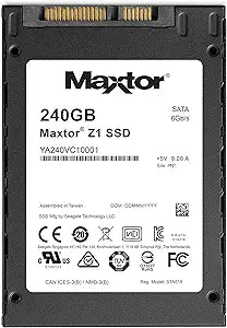 Seagate YA240VC10001 Maxtor Z1 240GB SSD SATA 6Gb/s — main product image