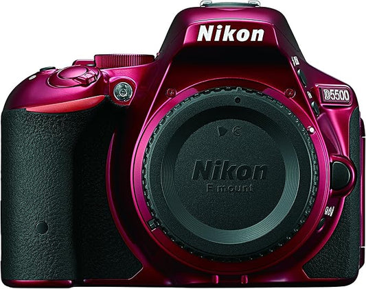 Nikon 1545 D5500 DX-format Digital SLR Body (Red)
