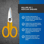 Miller KS 1- Kevlar Shears Fiber Optic Scissors