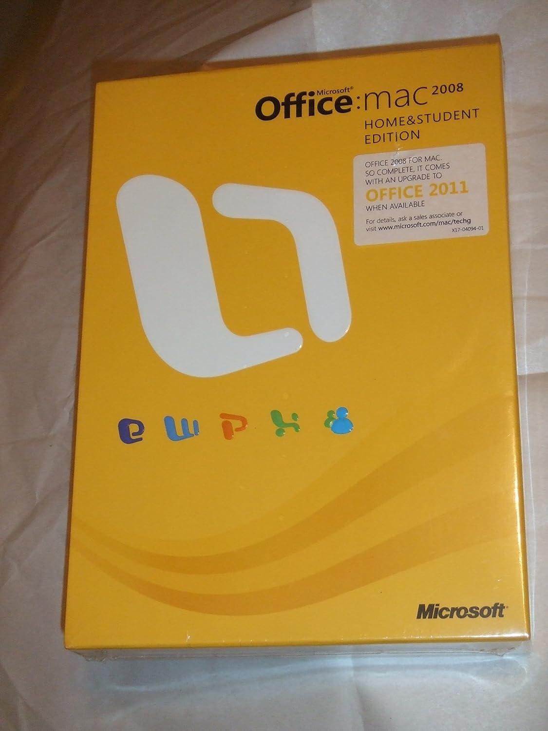 Microsoft Office '08 Home & Student for Mac 3-User Pack