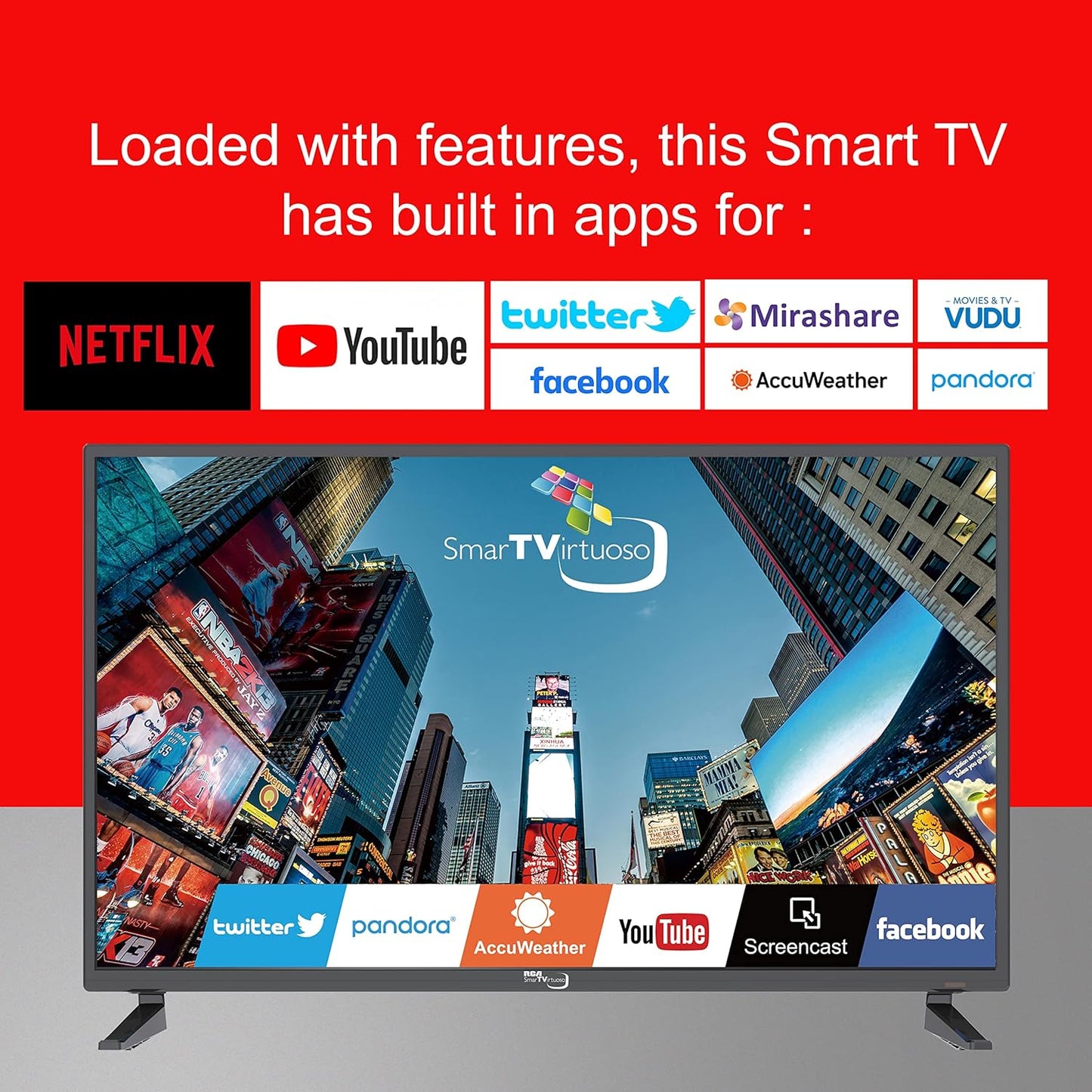 RCA RNSM3203 32-Inch HD Smart LED TV