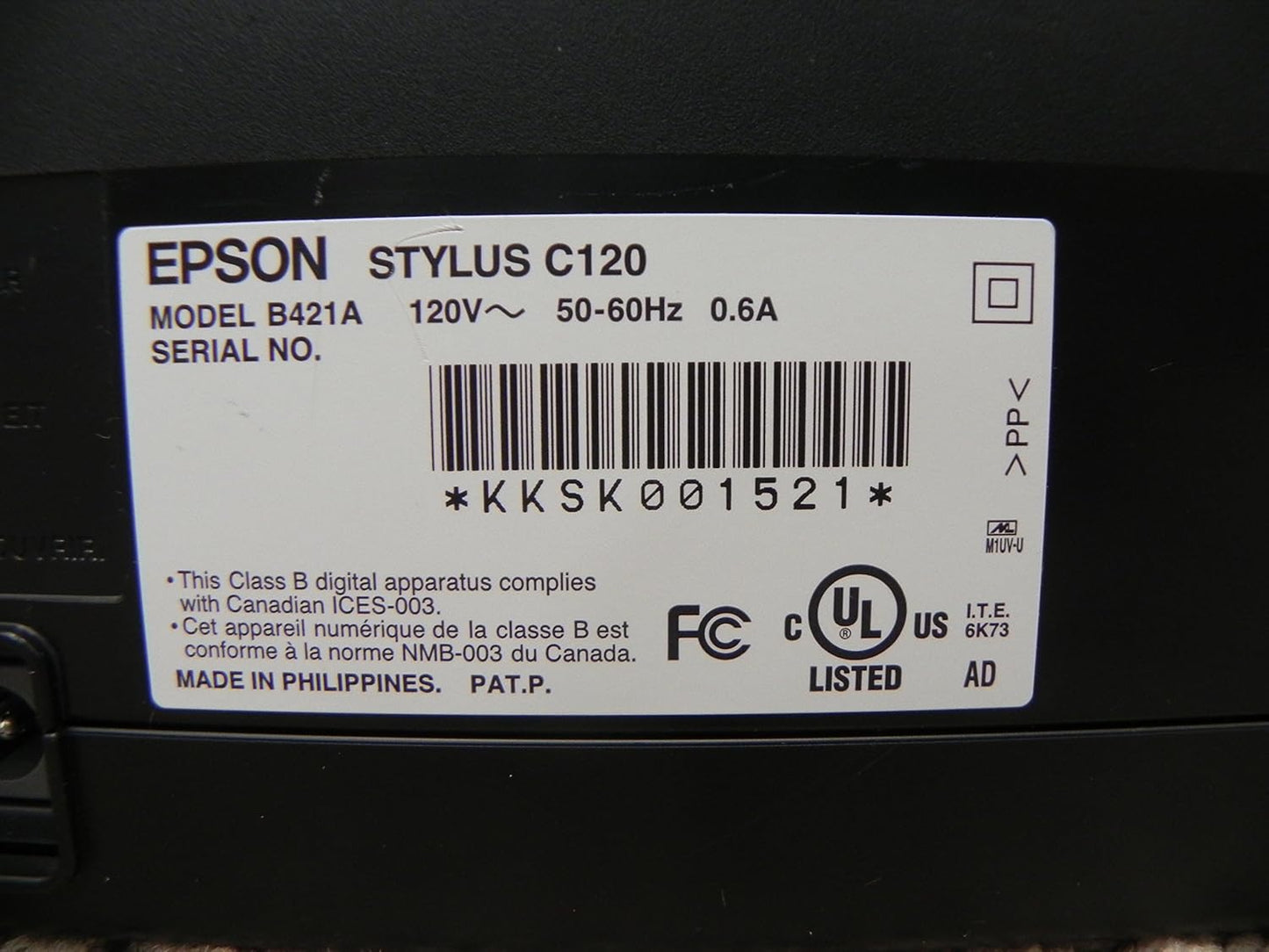 Epson R280 Photo Printer Stylus Ultra Hi-Definition