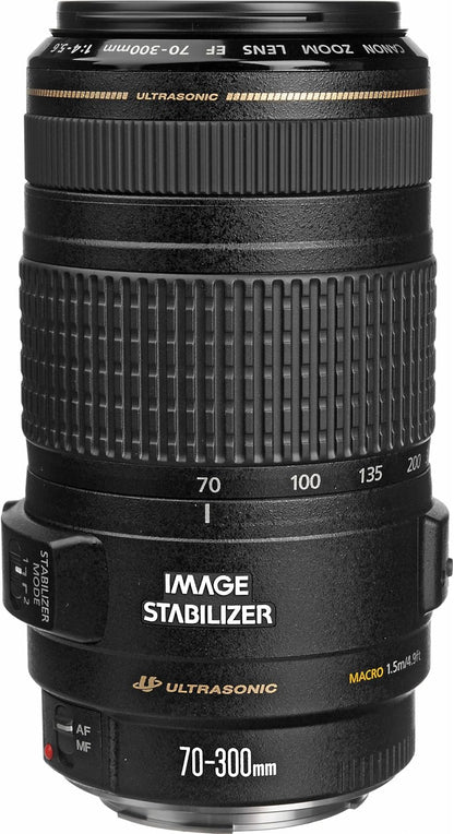Canon EF 70-300mm f/4-5.6 IS USM Renewed Lens