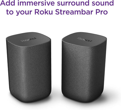 Roku Streambar Pro 4K Wireless Speakers Renewed