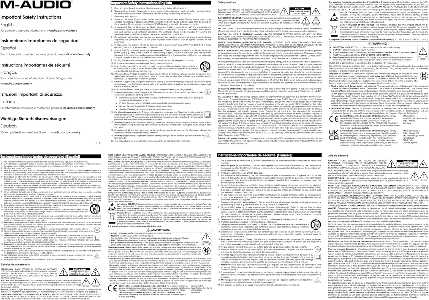 M-Audio Uber Mic Professional USB Condenser Microphone