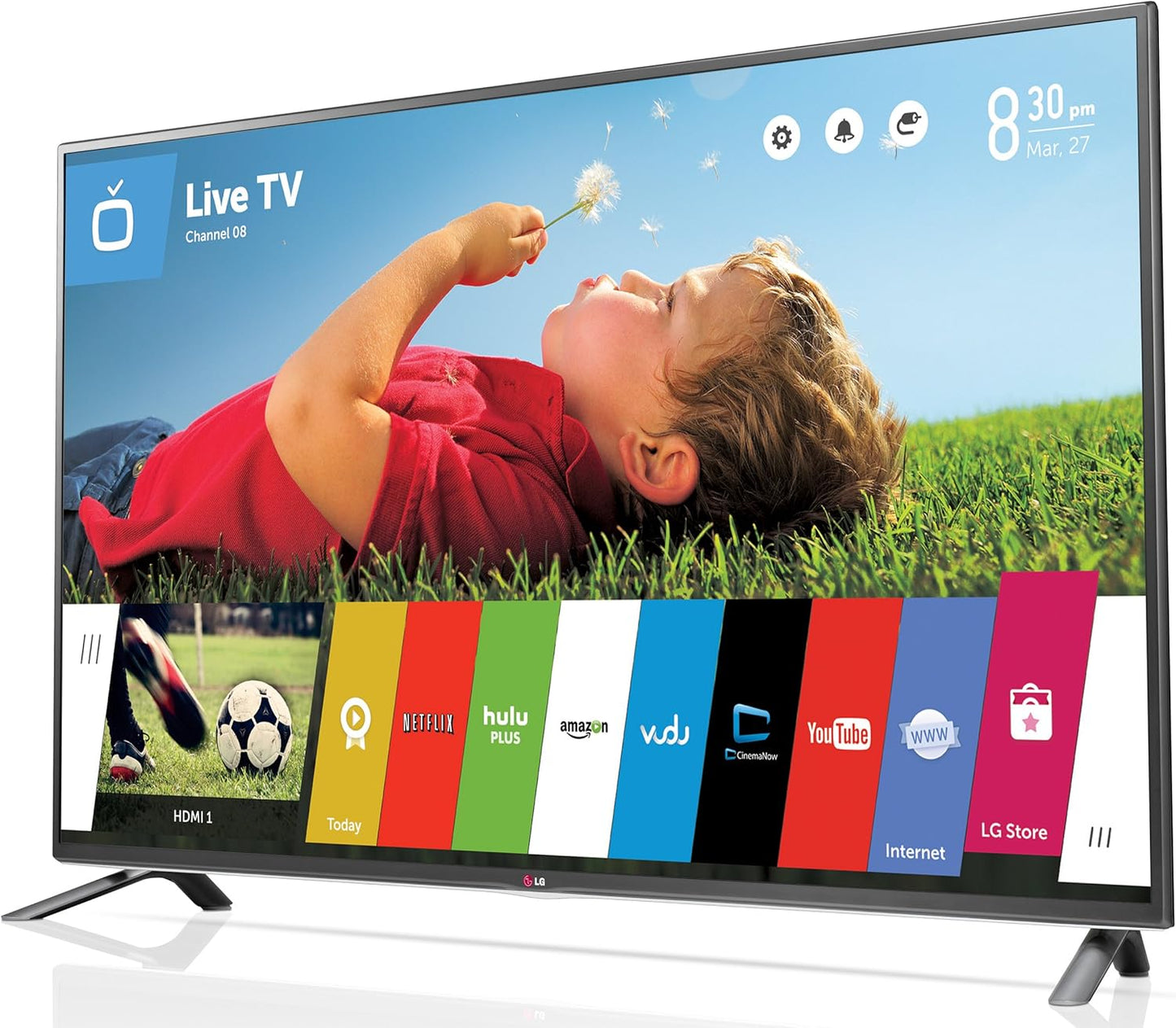 LG 50LB6300 50-Inch 1080p Smart LED TV (2014 Model)