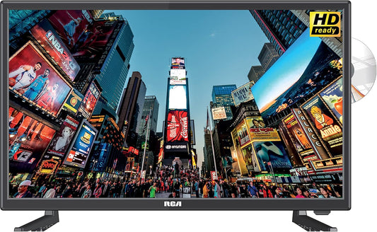 RCA 24” TV/DVD Combo HD LED Screen (720p) (Renewed)