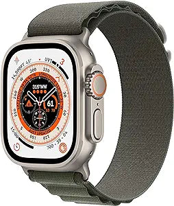 Apple A2622 Watch Ultra: [GPS + Cellular 49mm] Titanium — main product image