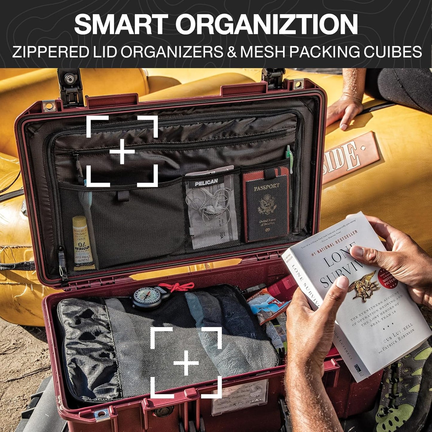 Pelican Air Travel Cases Carry-on & Large Hard Luggage