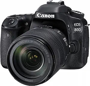 Canon 80DSK EOS 80D DSLR Camera with 18-135mm Lens — main product image
