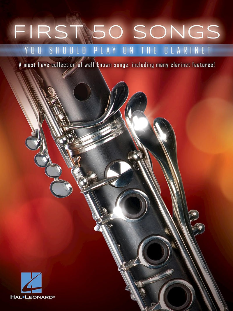 Hal Leonard Corporation First 50 Songs Clarinet Sheet Music — main product image