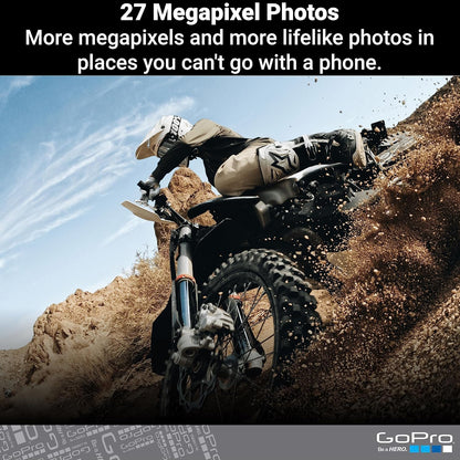 GoPro HERO11 Black Waterproof Action Camera 5.3K60 Ultra HD