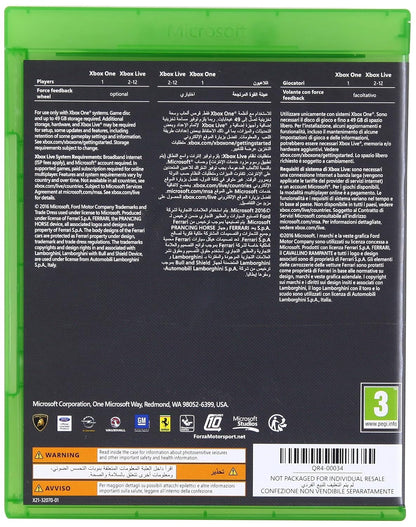 Microsoft PS7-00001 Forza Horizon 3 Xbox One Game