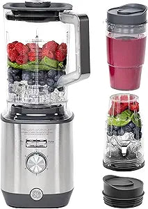 GE G8BCAASSPSS 5-Speed Blender Smoothie Cups