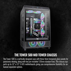 Thermaltake Tower 500 E-ATX Vertical Mid-Tower Case