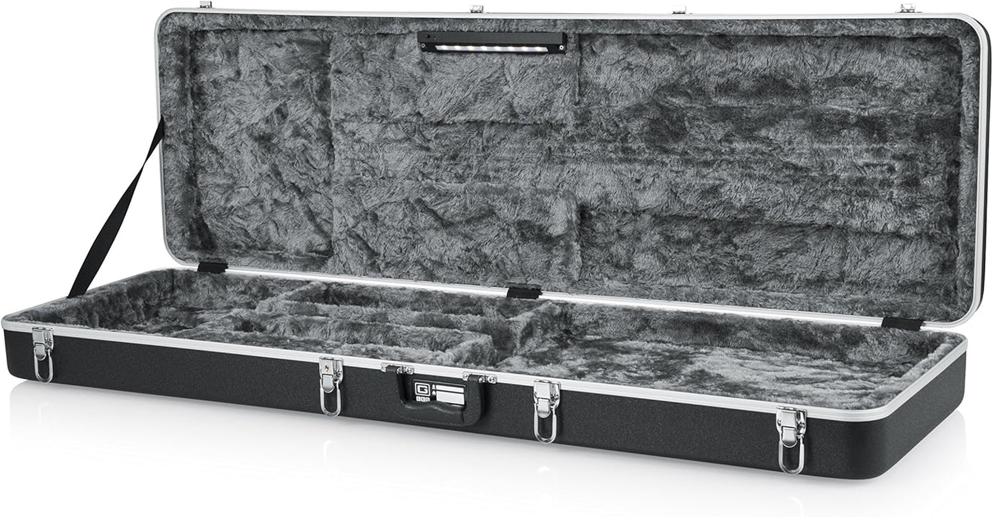 Gator Cases GC-BASS-LED ABS Bass Guitar Case with LED