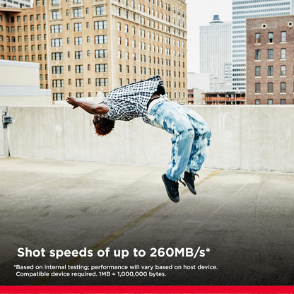 SanDisk SDSDXDK-256G-GN4IN 256GB Extreme PRO SDXC Card