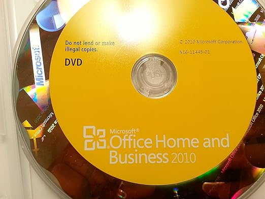Microsoft msft_Office_Hm_&_biz_2010_twist Home & Business 2010 Disc — main product image
