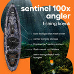 Pelican Sentinel 100X Angler Fishing Kayak